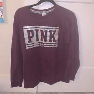 Maroon Victoria’s Secret PINK Sweatshirt